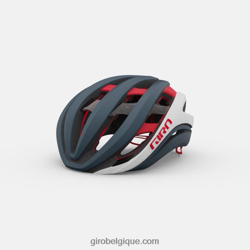 unisexe_casque_spherique_dether_gris_portaro_mat_blanc_rouge_242248270_giro.jpg unisexe casque sphérique d'éther gris portaro mat/blanc/rouge 242248270 Giro - Image 1
