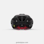 unisexe casque sphérique d'éther noir mat/blanc/rouge vif 242248268 Giro - Image 4