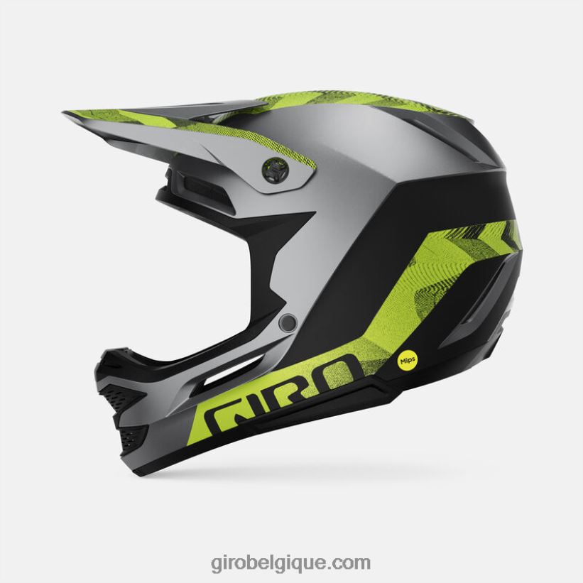 unisexe casque sphérique insurgé noir métallisé mat/ano lime 242248262 Giro - Image 2