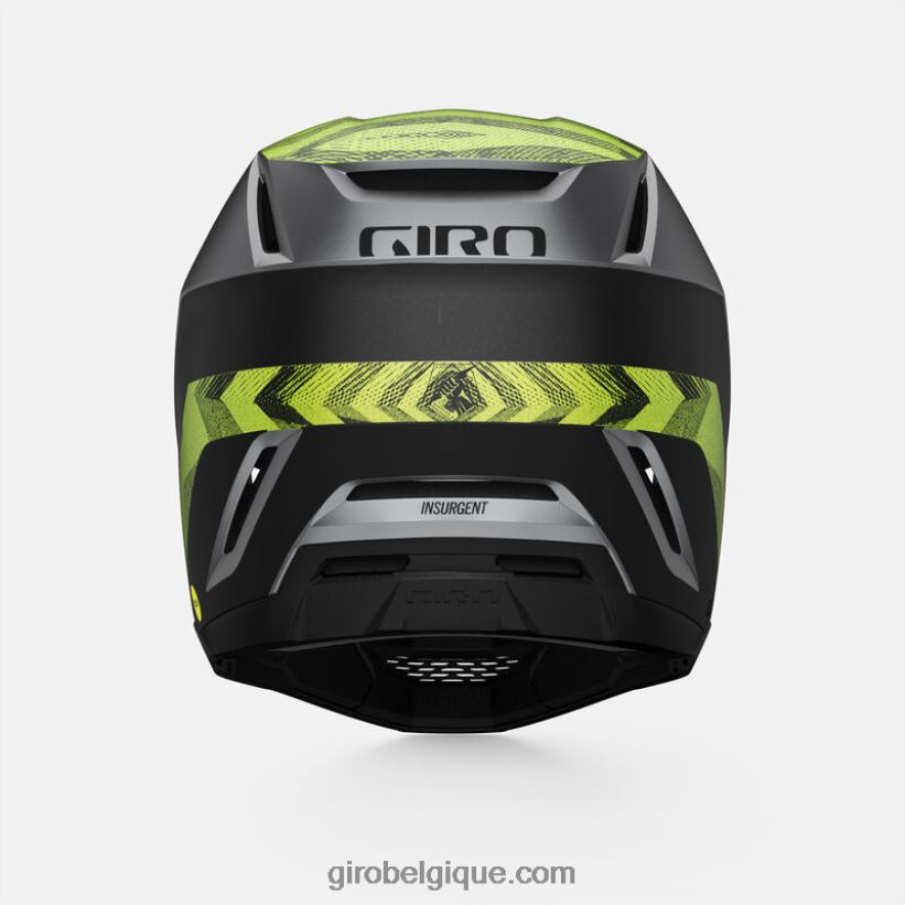 unisexe casque sphérique insurgé noir métallisé mat/ano lime 242248262 Giro - Image 4