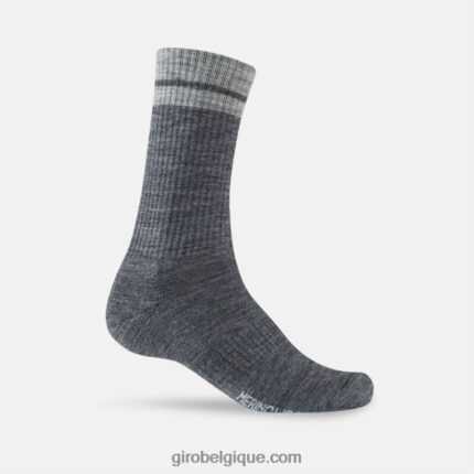 unisexe chaussette d'hiver en laine mérinos gris charbon 242248898 Giro