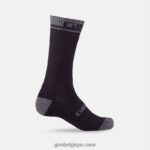 unisexe chaussette d'hiver en laine mérinos noir/ombre noire 242248188 Giro