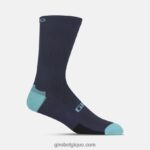 unisexe chaussette équipe hrc bleu fantôme/sarcelle hurlante 242248821 Giro