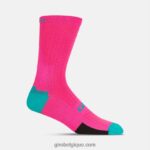unisexe chaussette équipe hrc rose fluo/sarcelle hurlante 242248820 Giro