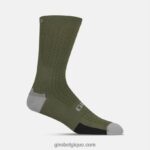 unisexe chaussette équipe hrc sentier vert 242248822 Giro
