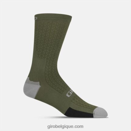unisexe chaussette équipe hrc sentier vert 242248822 Giro