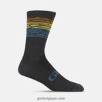unisexe chaussettes saisonnières en laine mérinos horizon d'ombre sombre 242248904 Giro