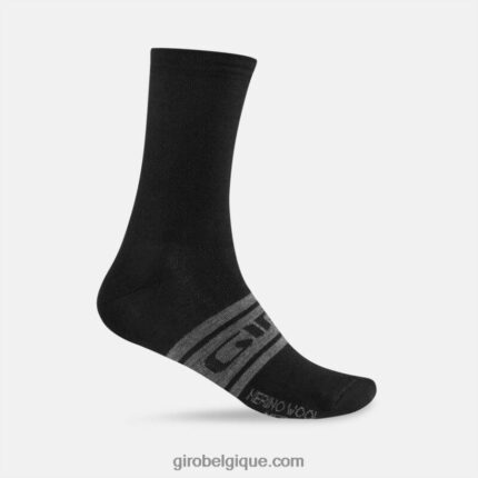 unisexe chaussettes saisonnières en laine mérinos noir/anthracite 242248901 Giro