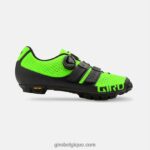 unisexe chaussure code techlace citron vert/noir 2422481542 Giro