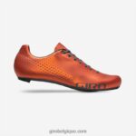unisexe chaussure empire rouge orange anodisé 242248533 Giro