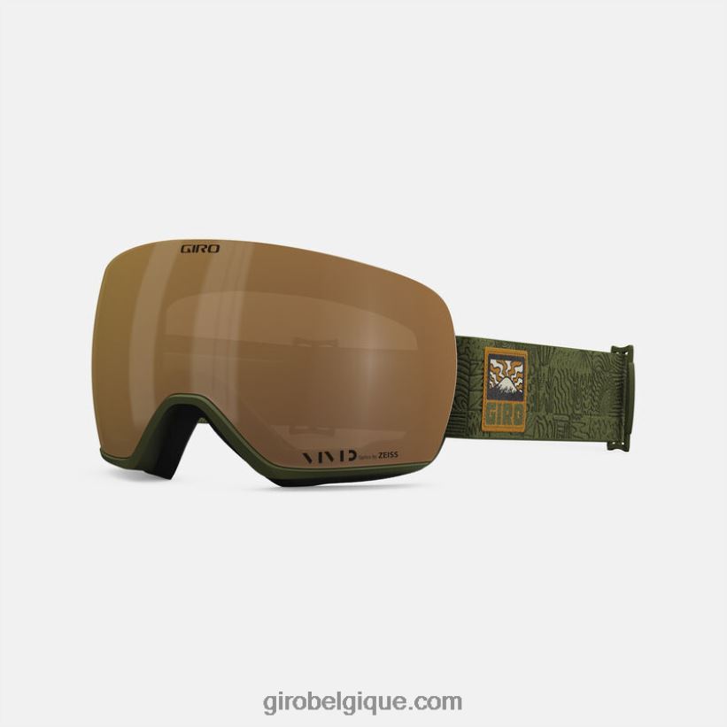 unisexe_lunettes_de_protection_asiatiques_grille_verte_daventure_de_trainee_242248935_giro.jpg unisexe lunettes de protection asiatiques grille verte d'aventure de traînée 242248935 Giro - Image 1