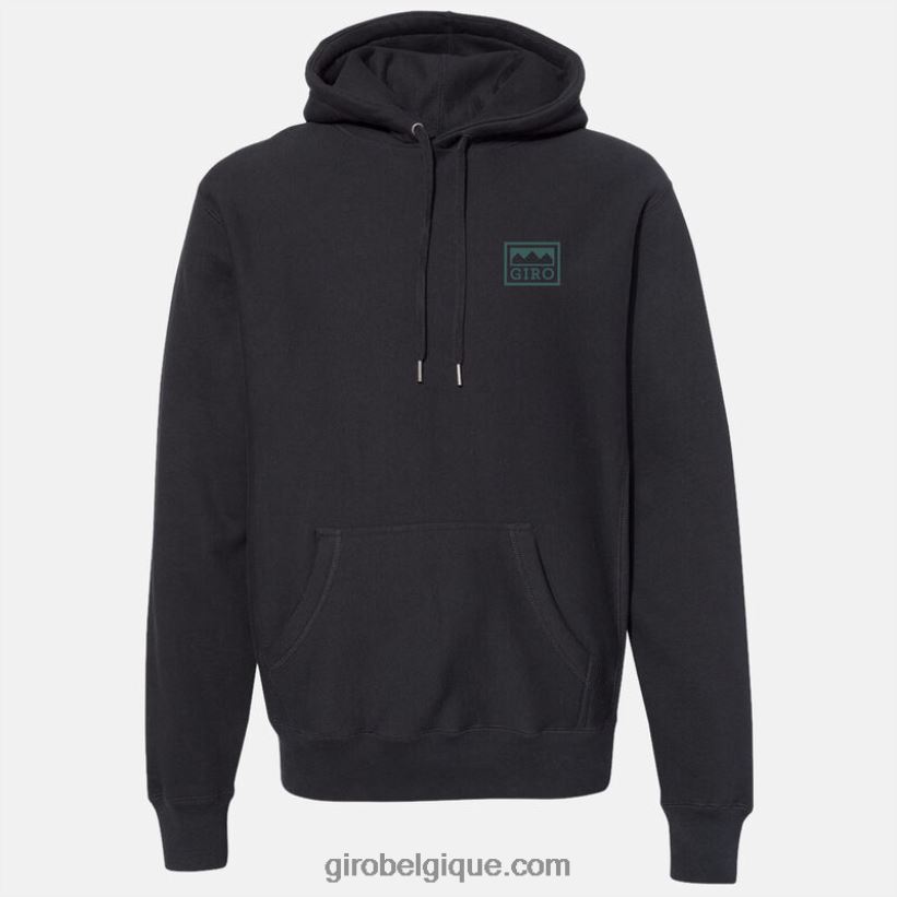 unisexe_sweat_a_capuche_a_logo_alpes_noires_242248204_giro.jpg unisexe sweat à capuche à logo Alpes noires 242248204 Giro - Image 1